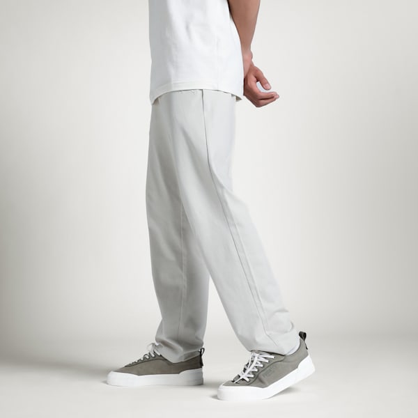 Men's Regular Fit Cotton Jersey Pants, Desert Dust, extralarge-IND