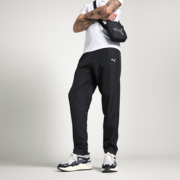 Essentials Men's Woven Pants, PUMA Black, extralarge-IND