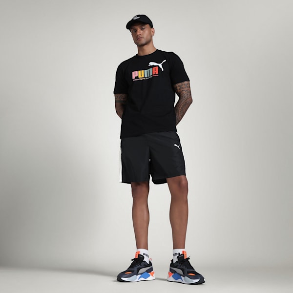 Essentials  Zippered Men's Woven Shorts, PUMA Black, extralarge-IND