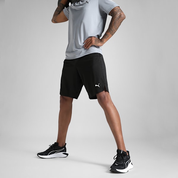 Train All Day Essentials Men's Active Shorts, PUMA Black, extralarge-IND