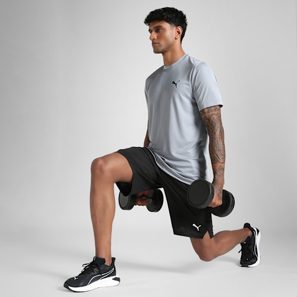 Train All Day Essentials Men's Active Shorts, PUMA Black, extralarge-IND