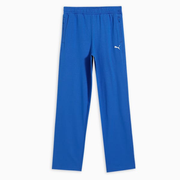 Youth Zippered Jersey Pants, Mountain Blue, extralarge-IND