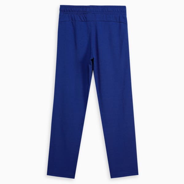 Boys' Essential Full-Length Jersey Pants, Clyde Royal, extralarge-IND