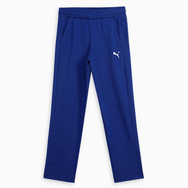 PUMA Boys' Essential Full-Length Jersey Pants, Clyde Royal, extralarge-IND