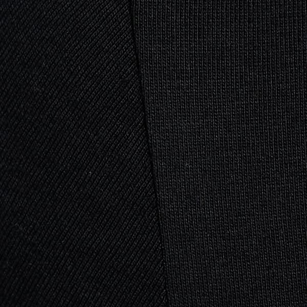 Striped Logo Graphic Men's Slim Fit Tee, PUMA Black, extralarge-IND