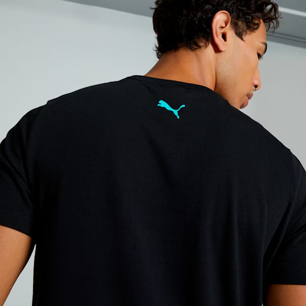 Men's Box Graphic Slim Fit Tee, PUMA Black, extralarge-IND