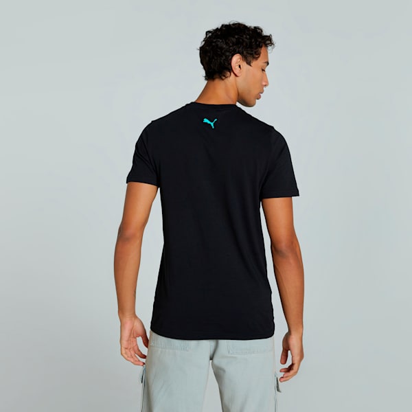 Men's Box Graphic Slim Fit Tee, PUMA Black, extralarge-IND