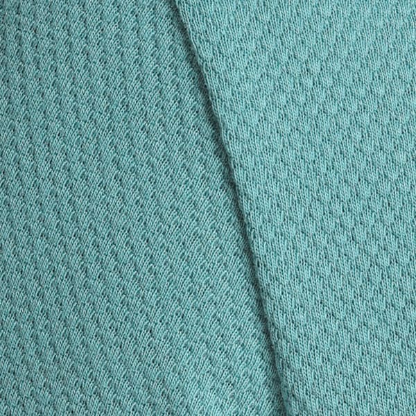Men's Jacquard Slim Fit Tee, Blue Shimmer, extralarge-IND