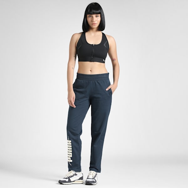Women's Knitted Graphic Pants, Spellbound, extralarge-IND