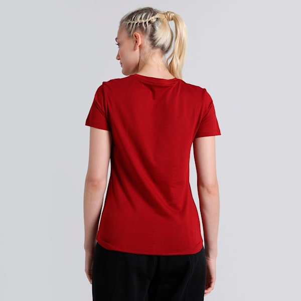 Foil Graphic Women's Tee, Red Dahlia, extralarge-IND