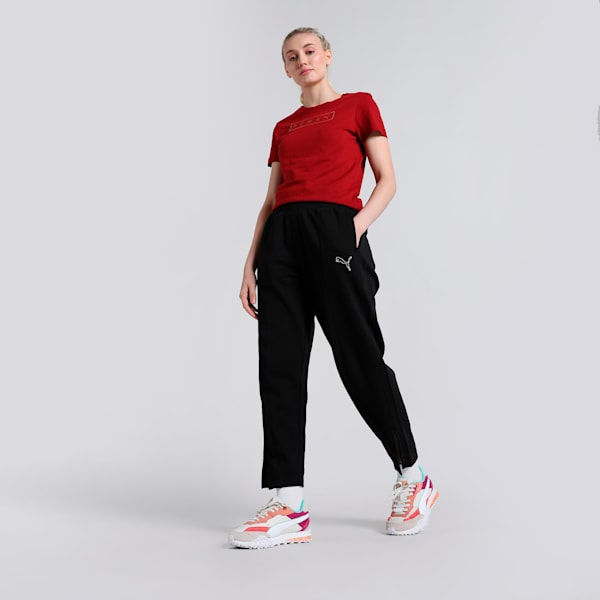Foil Graphic Women's Tee, Red Dahlia, extralarge-IND