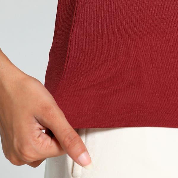Women's Polo T-shirt, Intense Red, extralarge-IND