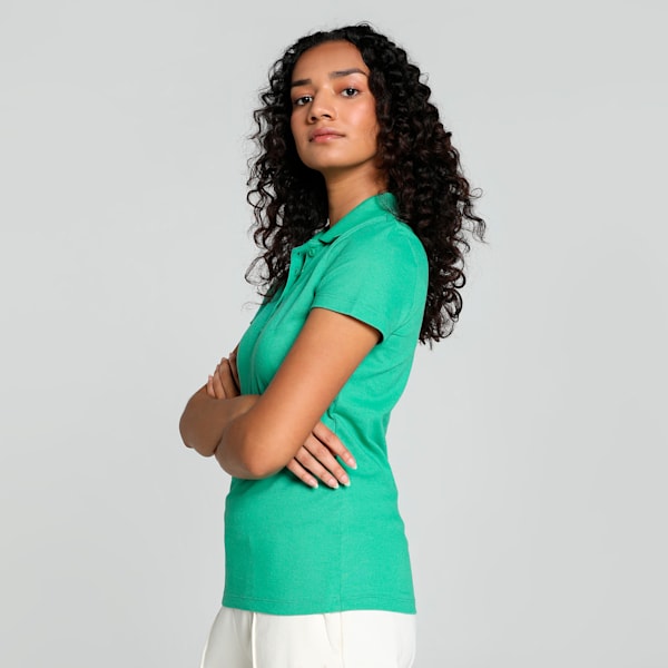 Women's Polo T-shirt, Jade Frost, extralarge-IND