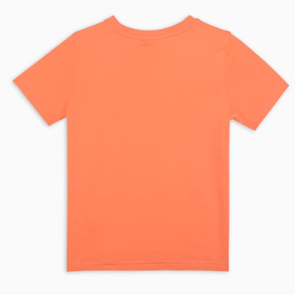 Shaded Logo Youth Tee, Deep Apricot, extralarge-IND