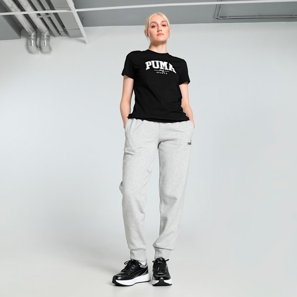 SQUAD Graphic Women's Tee, PUMA Black, extralarge-IND