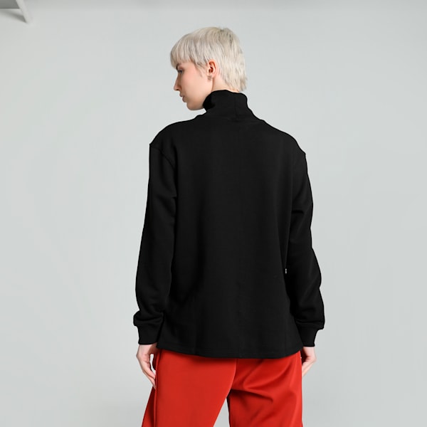 HER Women's High-Neck Sweatshirt, PUMA Black, extralarge-IND
