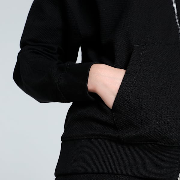 HER Full-Zip Women's Hoodie, PUMA Black, extralarge-IND