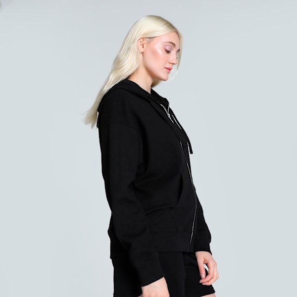 HER Full-Zip Women's Hoodie, PUMA Black, extralarge-IND