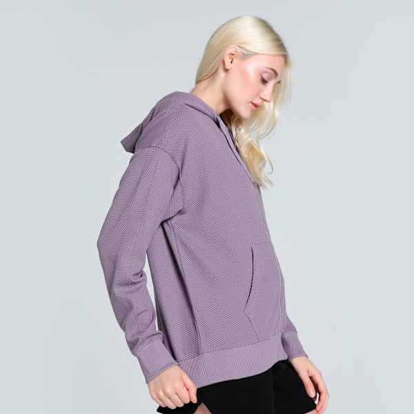 HER Full-Zip Women's Hoodie, Pale Plum, extralarge-IND