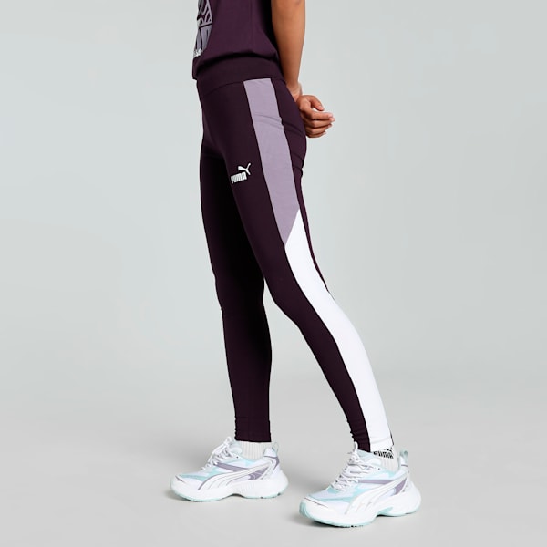 POWER Women's Leggings, Midnight Plum, extralarge-IND