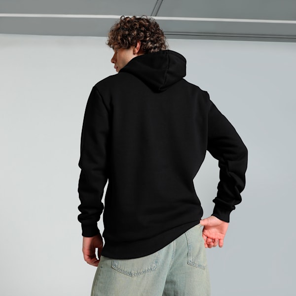 PUMA POWER Men's Graphic Hoodie, PUMA Black, extralarge-IND