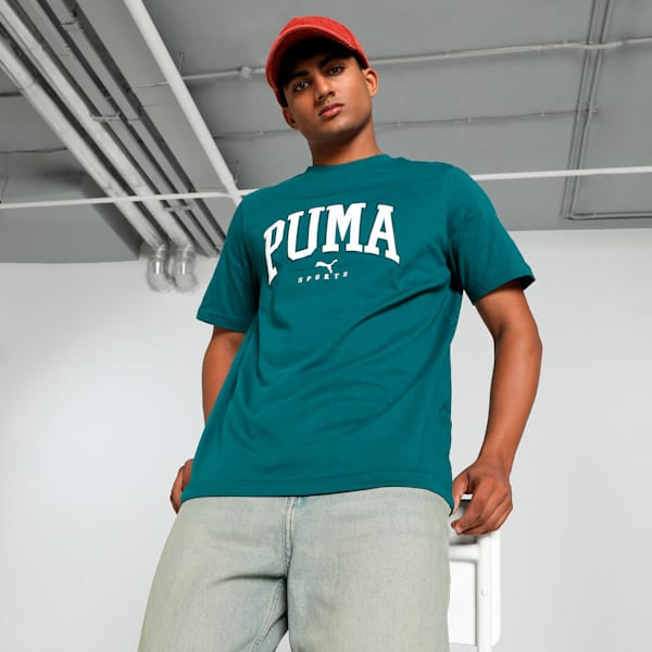 SQUAD Big Graphic Men's Tee, Cold Green, extralarge-IND