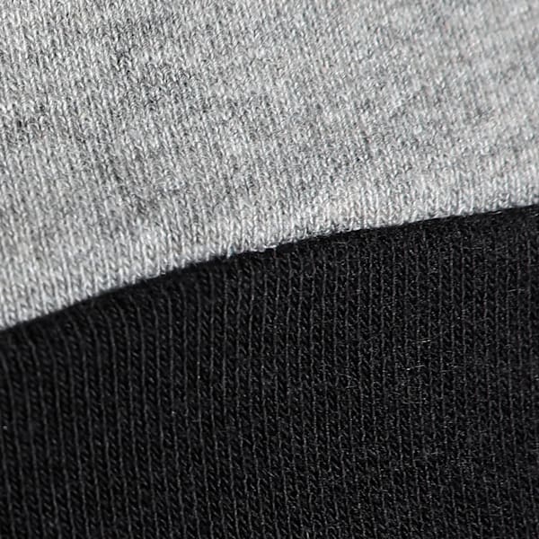 Men's Colorblock Crew-Neck Sweatshirt, Puma Black, extralarge-IND