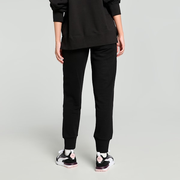 Women's Metallic Pants, Puma Black, extralarge-IND