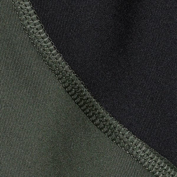 RUN CLOUDSPUN Men's Running Tee, Dark Olive-Puma Black, extralarge-IND