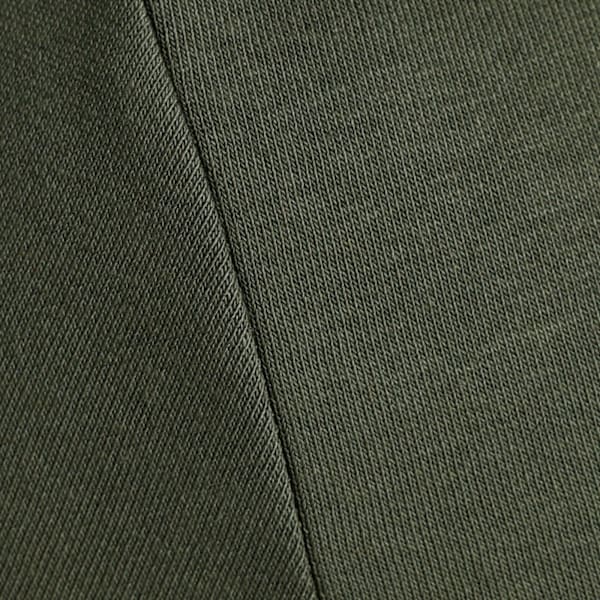 Men's Graphic Full Zip Sweat Jacket, Dark Olive, extralarge-IND