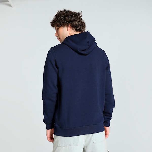 Men's Graphic Hoodie, PUMA Navy, extralarge-IND