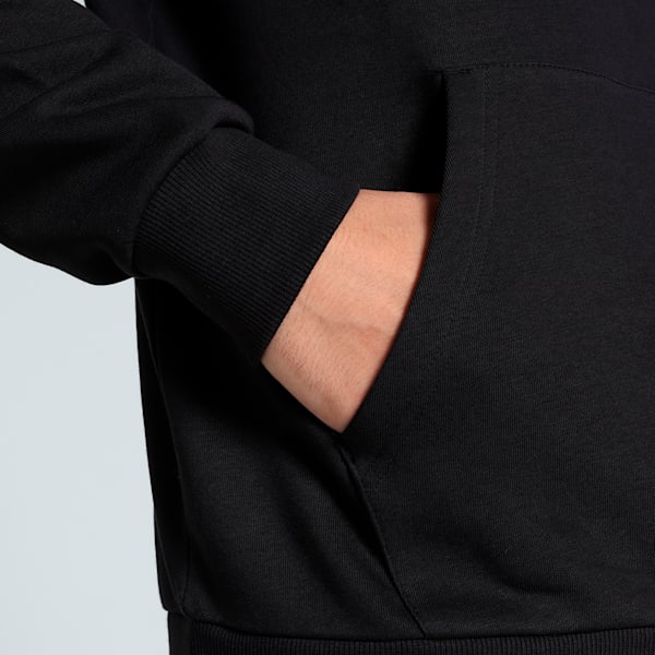 Men's Colorblock Hoodie, PUMA Black, extralarge-IND