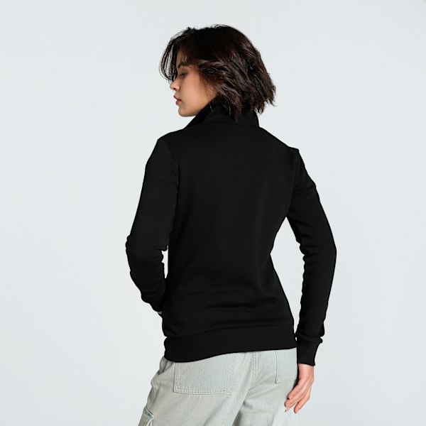 Women's Graphic Track Jacket, PUMA Black, extralarge-IND