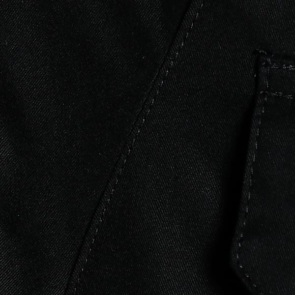 Men's Hooded Twill Slim Fit Jacket, PUMA Black, extralarge-IND