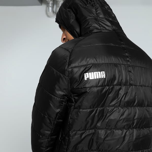 PackLITE PWRWarm Men's Slim Fit Hooded Jacket, PUMA Black, extralarge-IND