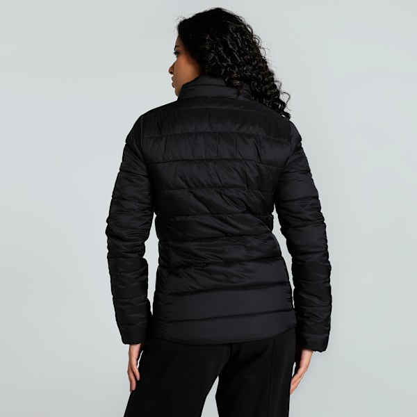 Women's Slim Fit Reversible Padded Jacket, PUMA Black, extralarge-IND