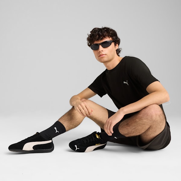 メンズ エヴォストライプ 半袖 Tシャツ, PUMA Black, extralarge-JPN