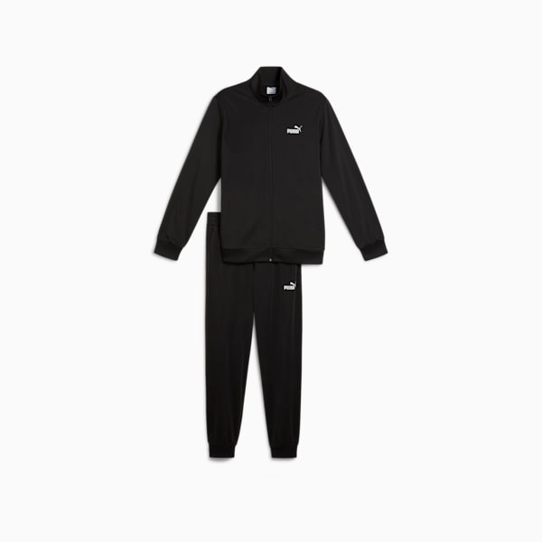 メンズ ESS ポリ スーツ 上下セット, PUMA Black, extralarge-JPN