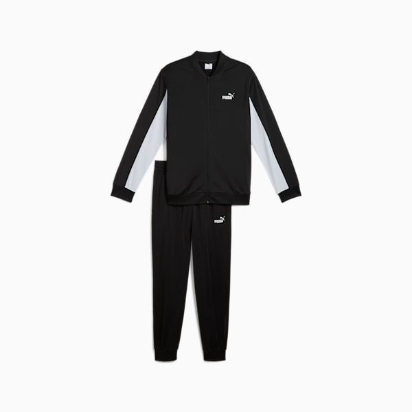 メンズ ポリ ベースボール スーツ 上下セット, PUMA Black, extralarge-JPN