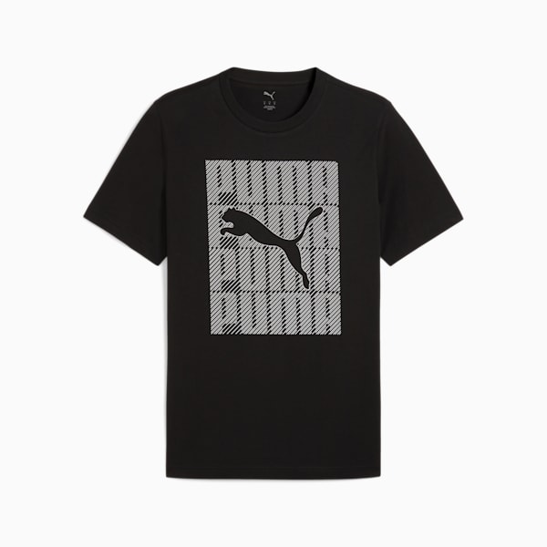 メンズ グラフィックス プーマ ウォーディング 半袖 Tシャツ, PUMA Black, extralarge-JPN