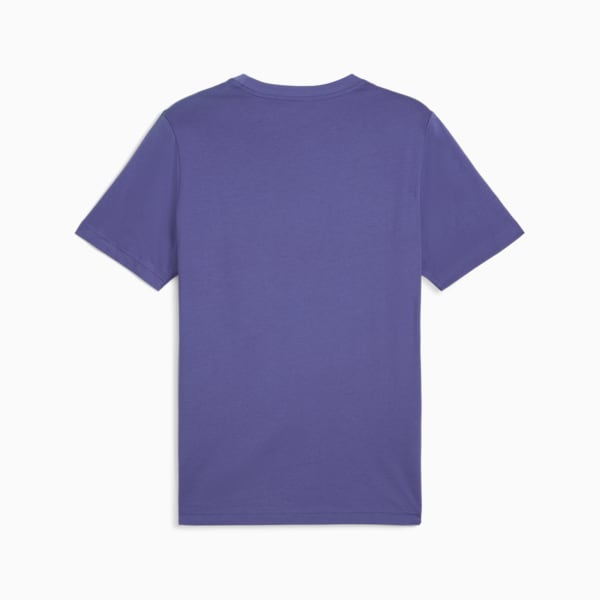 メンズ グラフィックス アイコン 半袖 Tシャツ, Blue Crystal, extralarge-JPN
