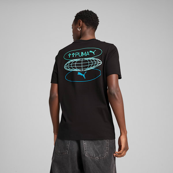 メンズ グラフィックス 3 サークル 半袖 Tシャツ, PUMA Black, extralarge-JPN