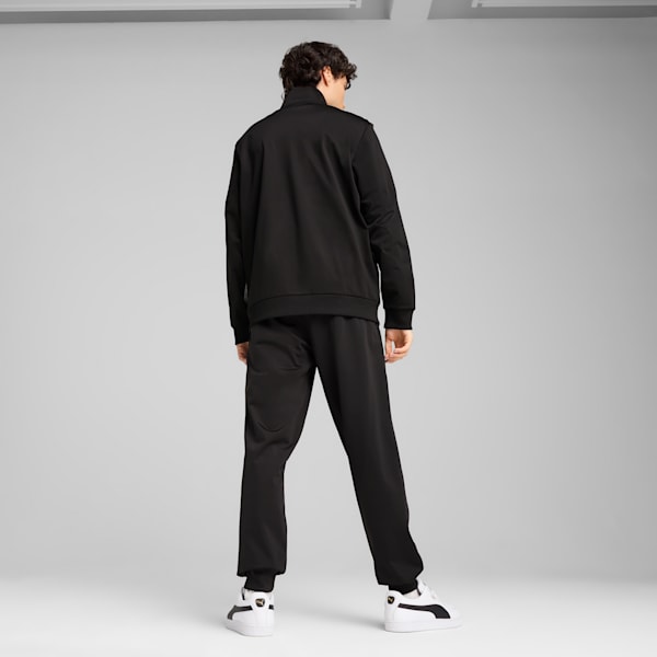 メンズ プーマ ポリ カラーブロック スーツ 上下セット, PUMA Black, extralarge-JPN