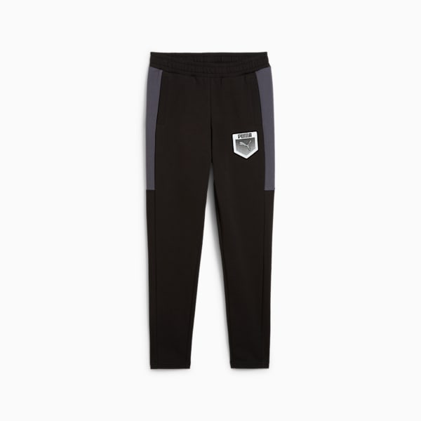 ボーイズ アクティブ スポーツ グラフィック パンツ 120-160cm, PUMA Black, extralarge-JPN