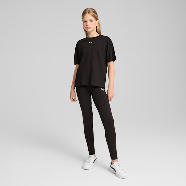 ガールズ ESS レギンス G 110-16-cm, PUMA Black, extralarge-JPN