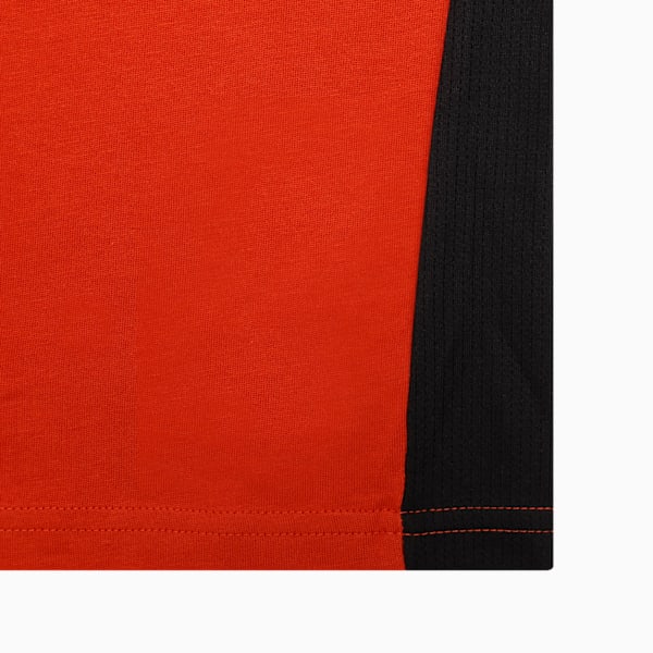 ボーイズ アクティブ スポーツ グラフィック 半袖 Tシャツ B 120-160cm, Red Fire, extralarge-JPN