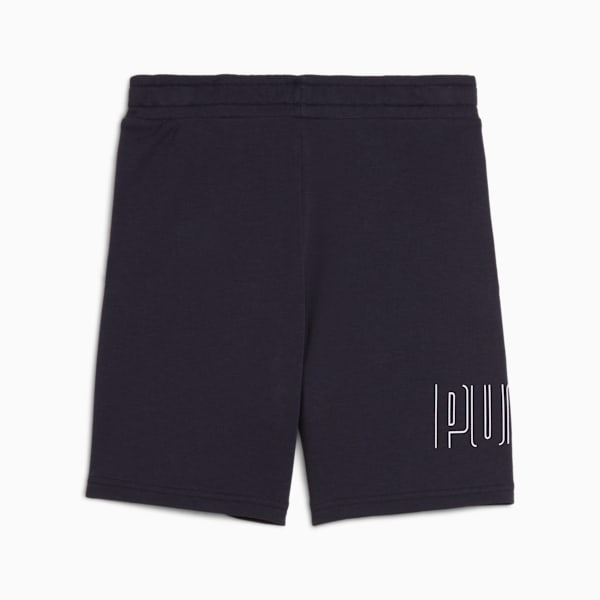 ボーイズ プーマ スポーツ グラフィック ショーツ トリコット 120-160cm, New Navy, extralarge-JPN