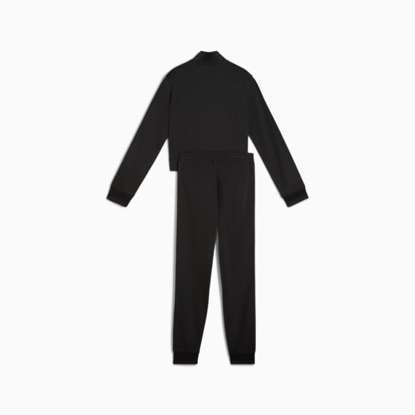 ガールズ ESS テープ ポリ スーツ G 上下セット 120-160cm, PUMA Black, extralarge-JPN