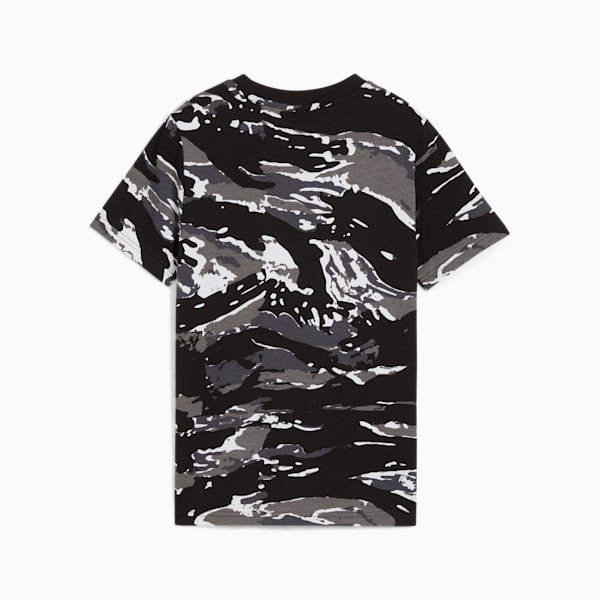 ボーイズ ESS カモ AOP 半袖 Tシャツ TR B 120-160cm, PUMA Black, extralarge-JPN