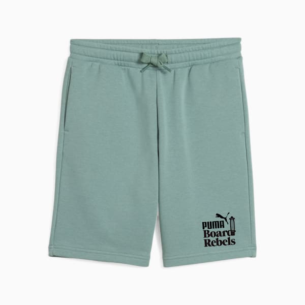 ボーイズ ミッド90S ロング ショーツ TR B 120-160cm, Green Moon, extralarge-JPN